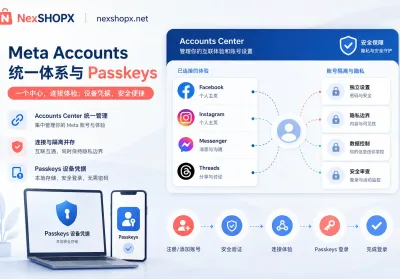 Meta Accounts 统一体系与 Passkeys 原生集成后，接手 Facebook 账号该怎么做安全设置